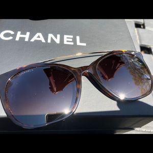 Chanel magnetic “clip on” sunglasses